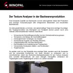 anwendungsstudie von stable micro systems: einsatz des texture analysers mit warburton-klebrigkeitsmesssystem in der backwarenproduktion