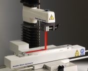 alis, frei programmierbarer verfahrtisch für den texture analyser von stable micro systems, bei einem peel-test