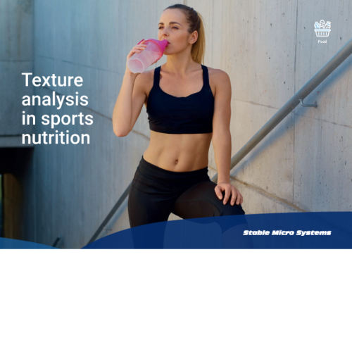 artikel von stable micro systems: analyse und optimierung der textur und qualität von nahrungsmitteln für sportlerinnen und sportler.