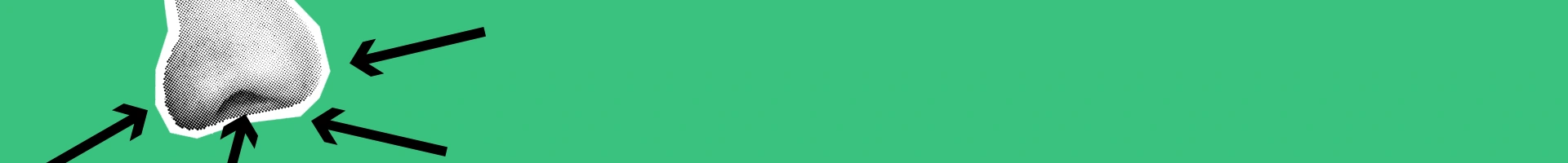 banner zum thema riechen
